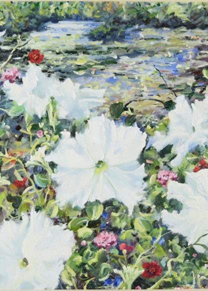 An Original Oil Painting by Cincinnati Artist Holly Schapker