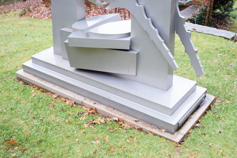 An Important Albert Paley Exterior Steel Sculpture, "Proscenium"