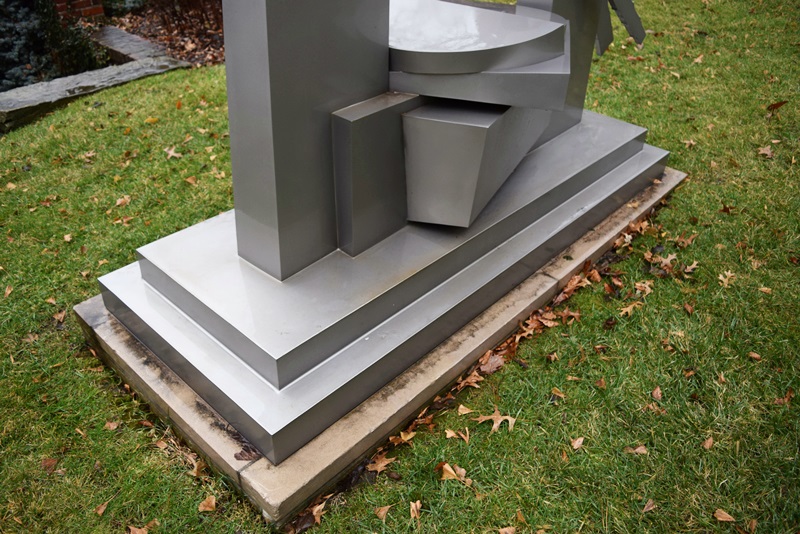 An Important Albert Paley Exterior Steel Sculpture, "Proscenium"