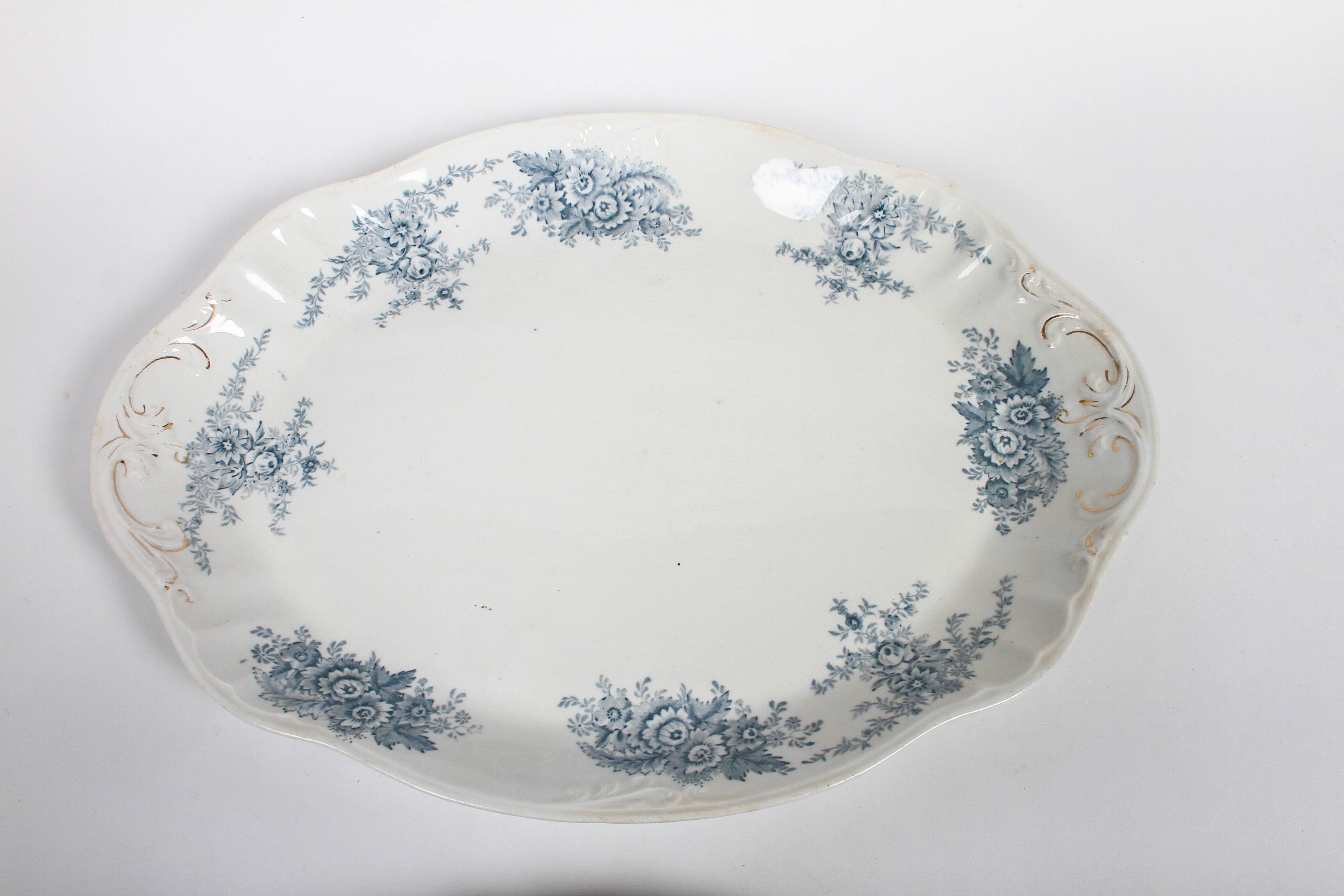 Pair of Antique Porcelain Dishes