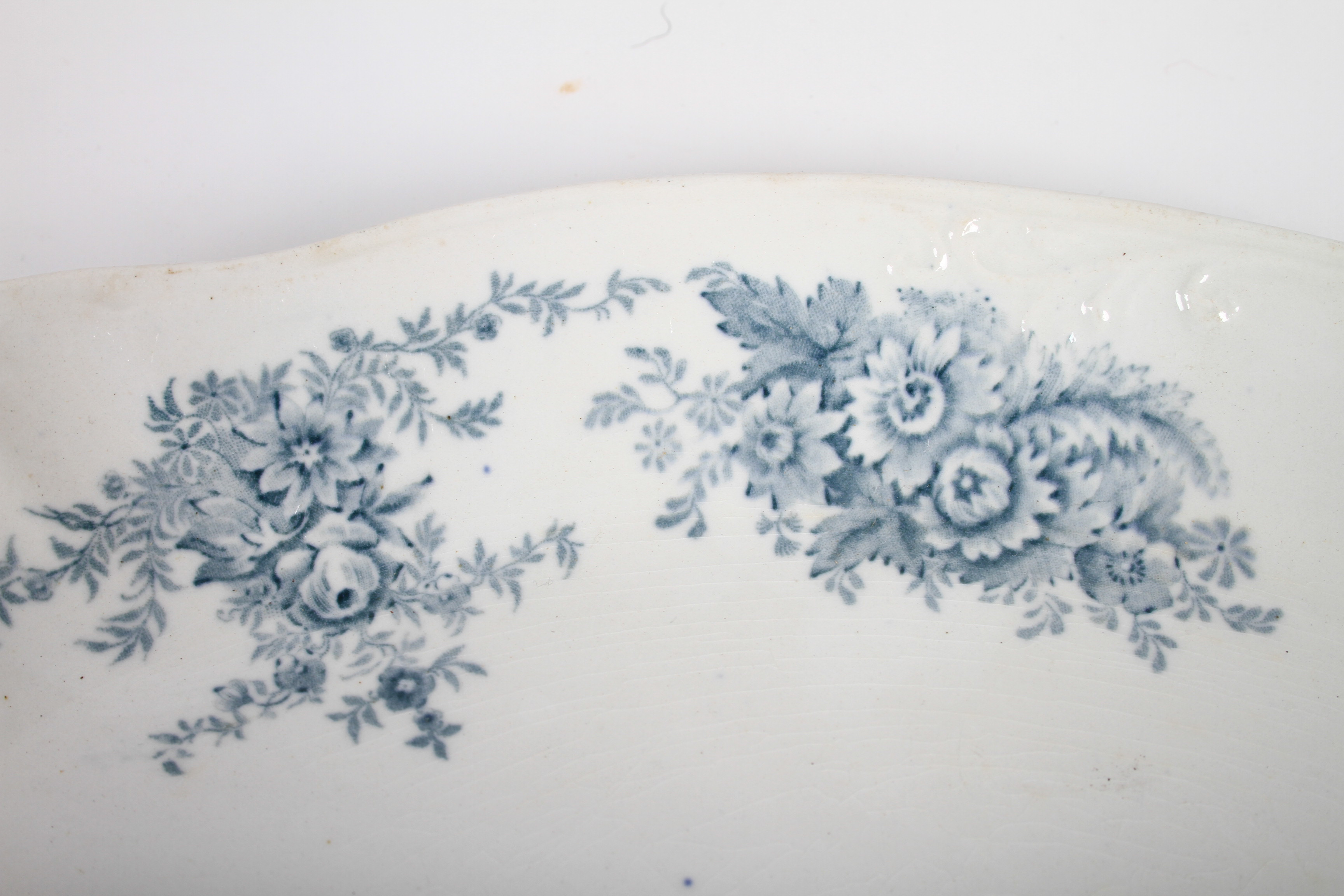 Pair of Antique Porcelain Dishes