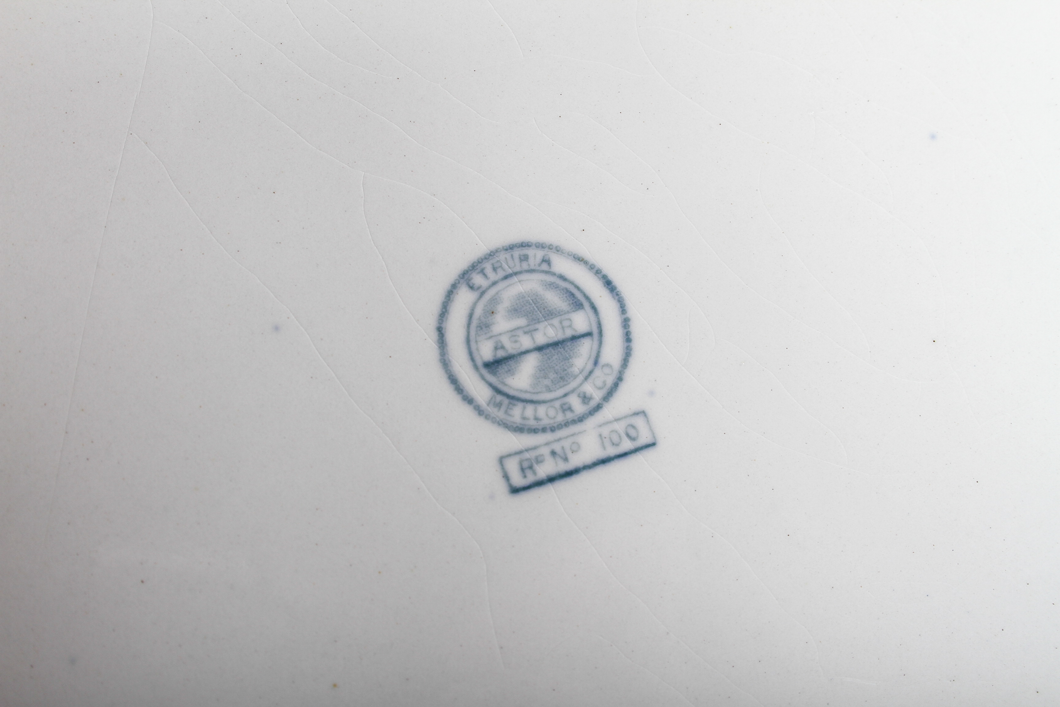 Pair of Antique Porcelain Dishes