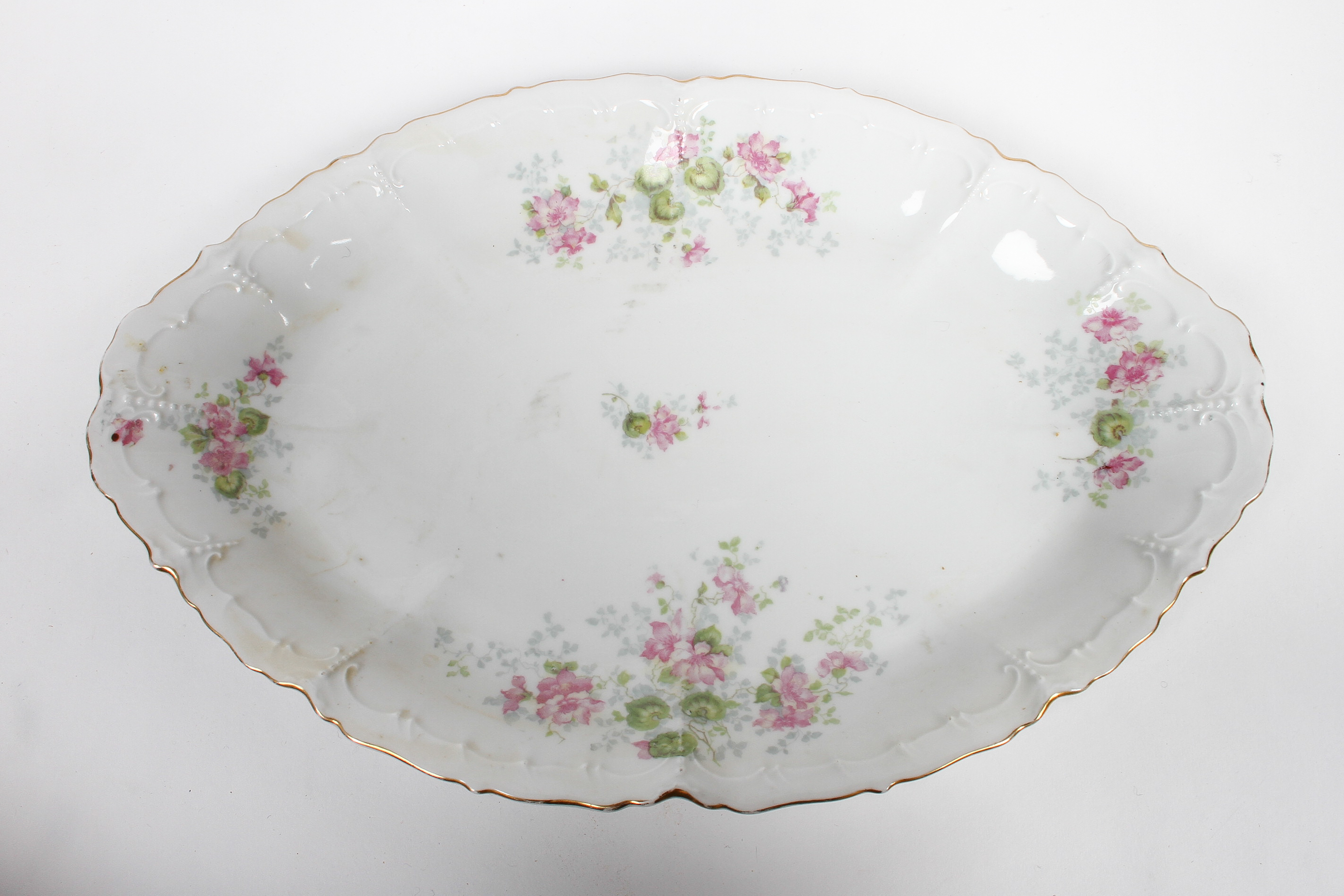 Pair of Antique Porcelain Dishes