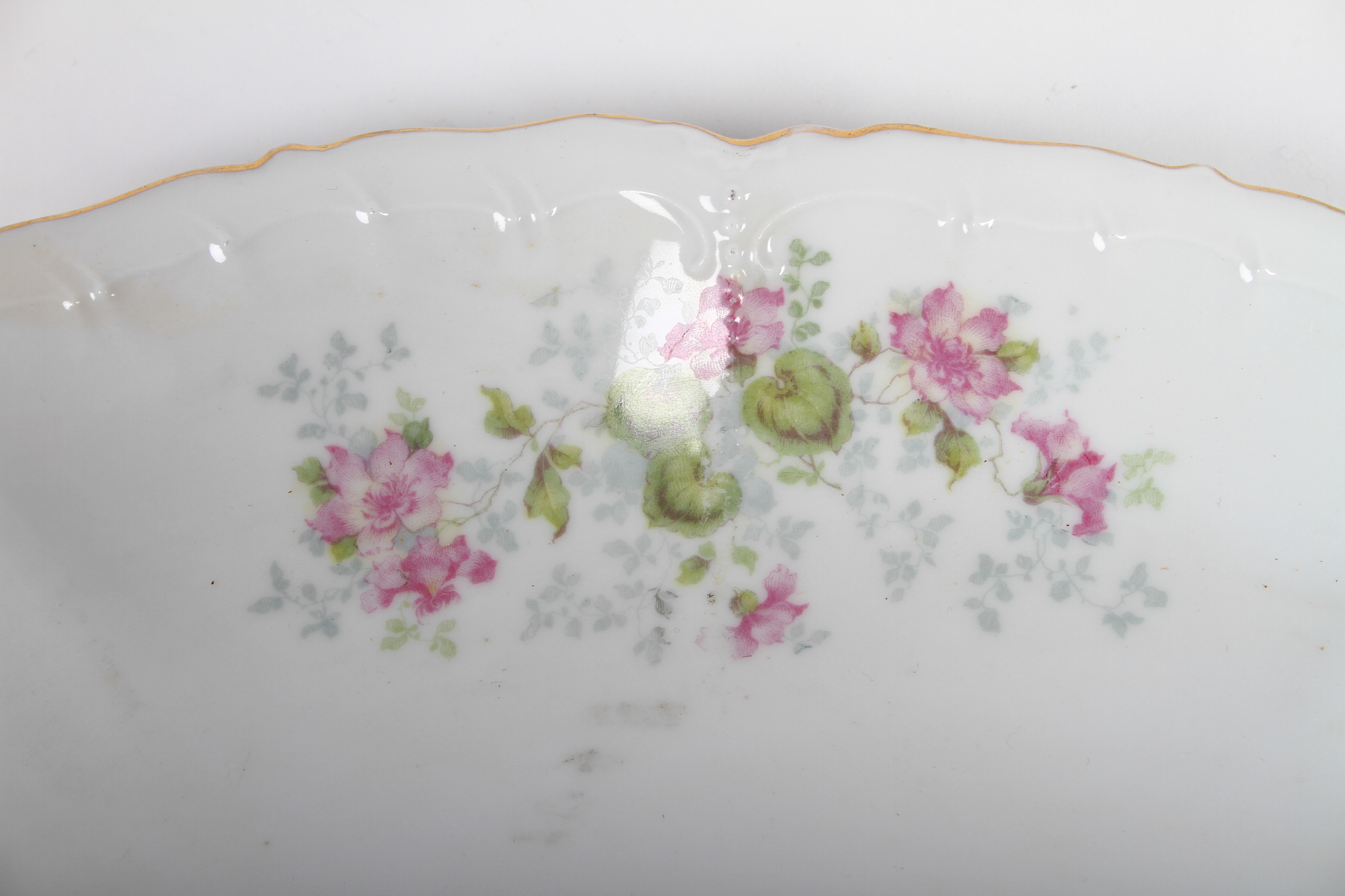 Pair of Antique Porcelain Dishes
