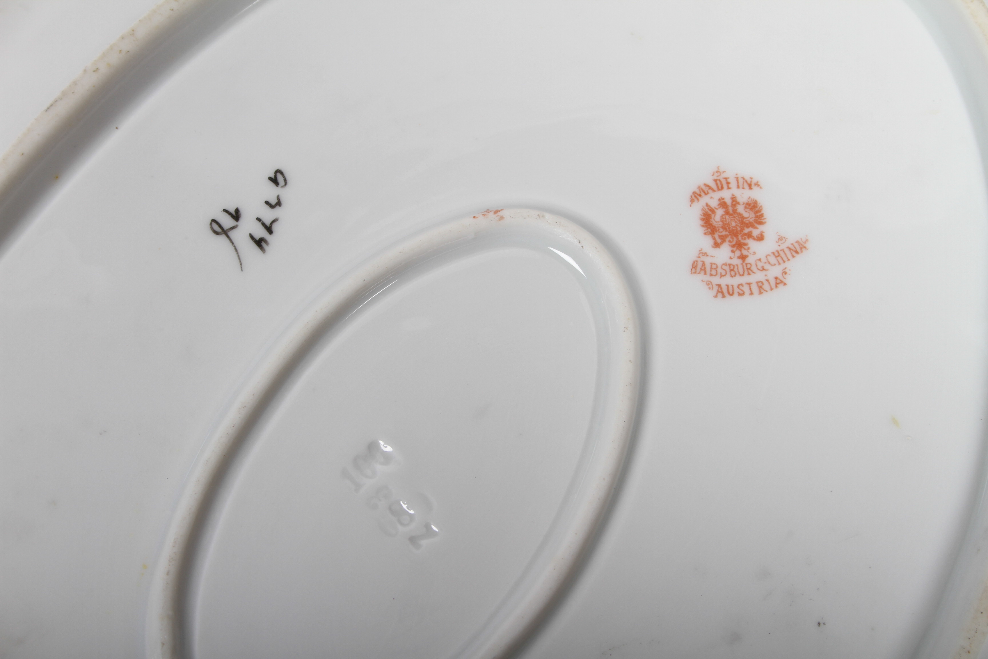 Pair of Antique Porcelain Dishes