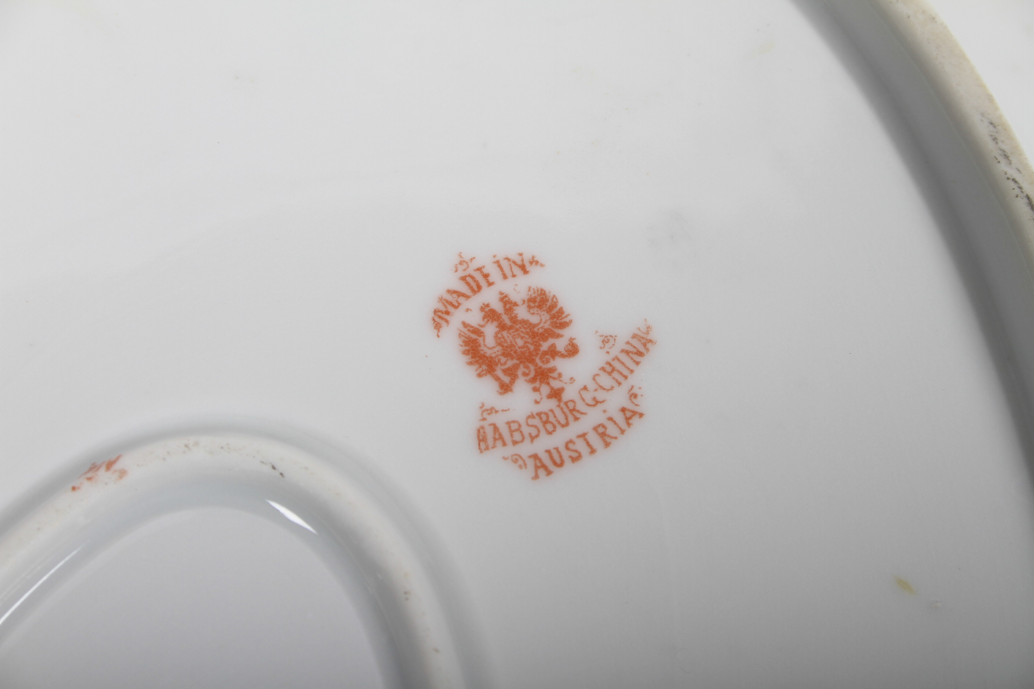 Pair of Antique Porcelain Dishes