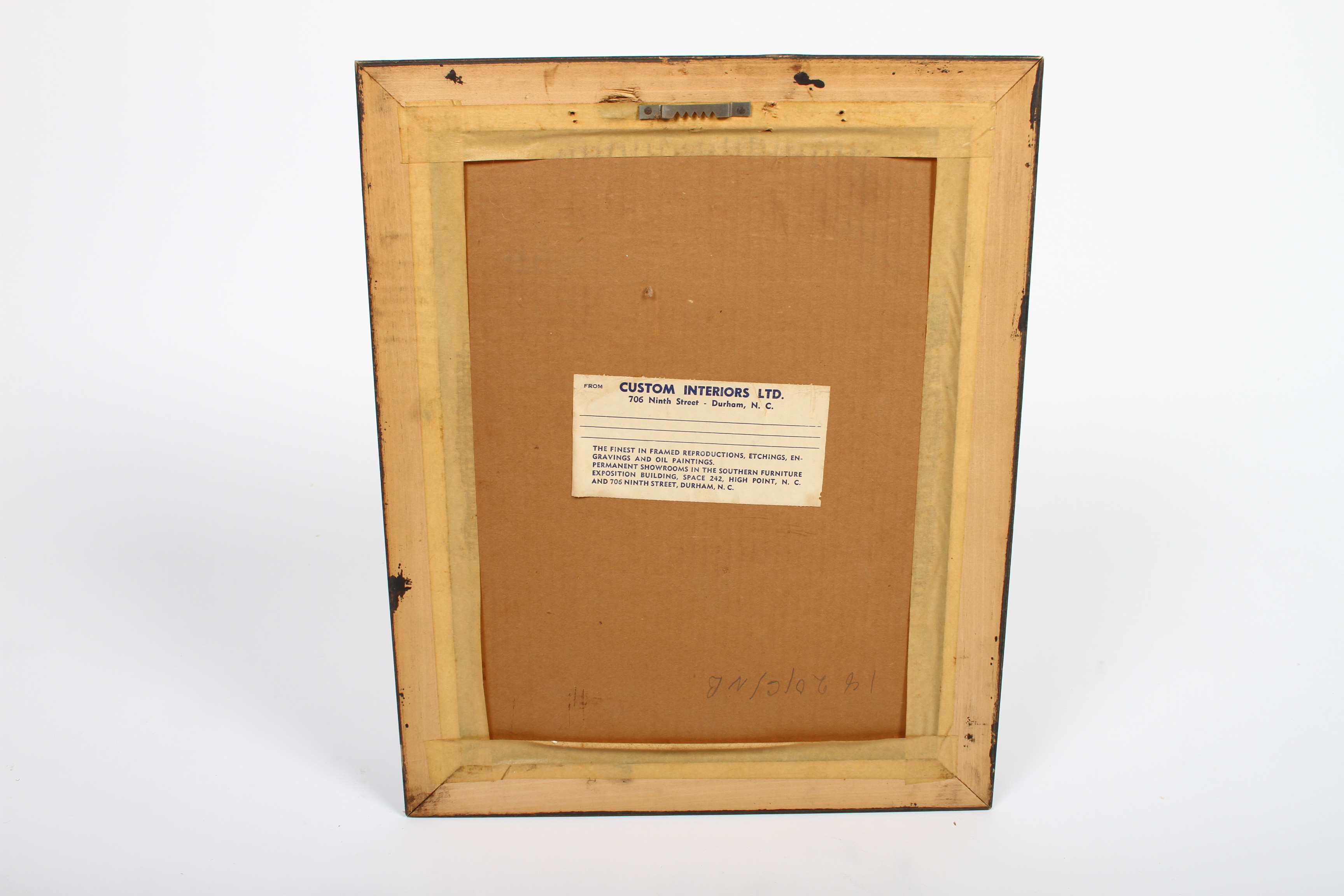 Framed Vintage Print of Chapel at Duke University