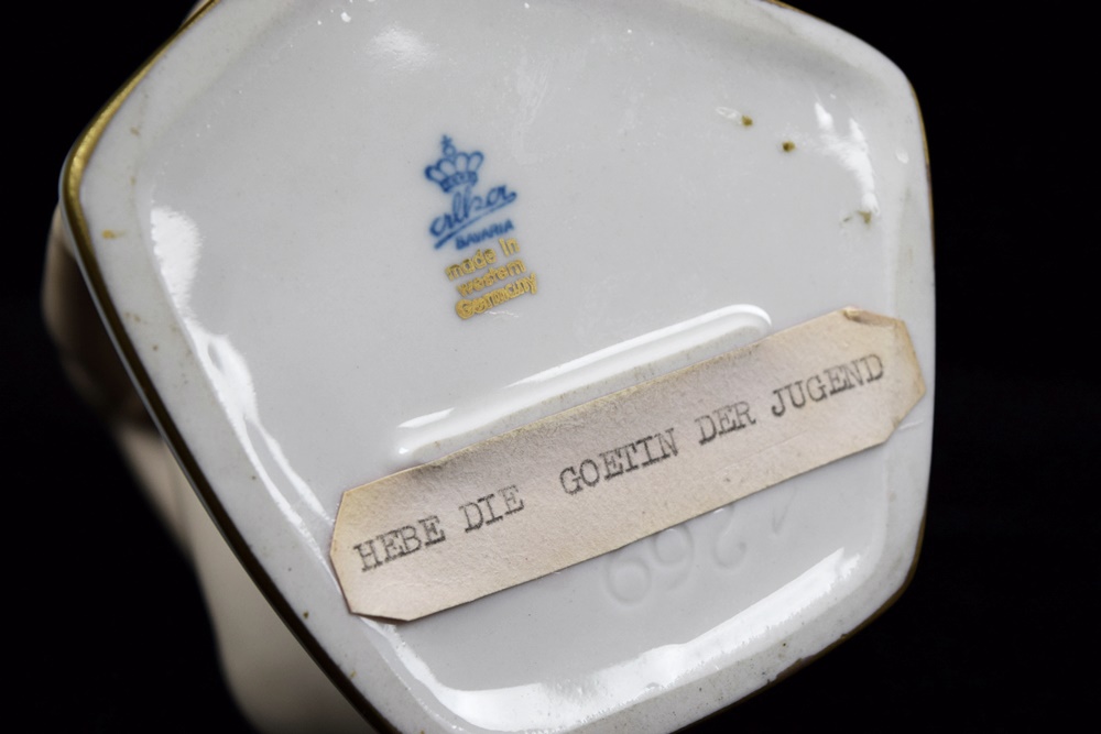 Circa 1940s Alka Kunst West Germany Nude Porcelain Figure