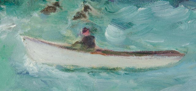 Original Dora McCollister Oil on Academy Board