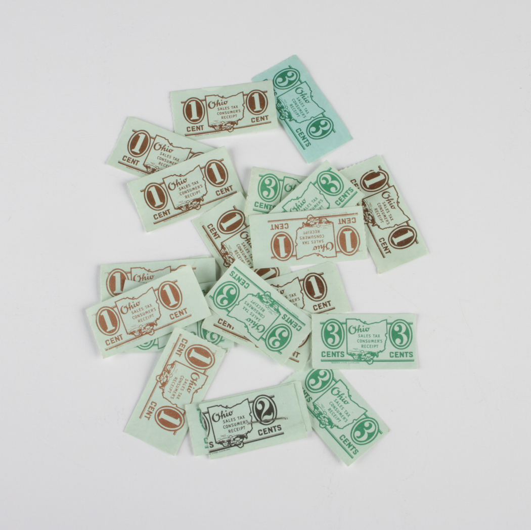 Vintage Ohio Tax Stamps