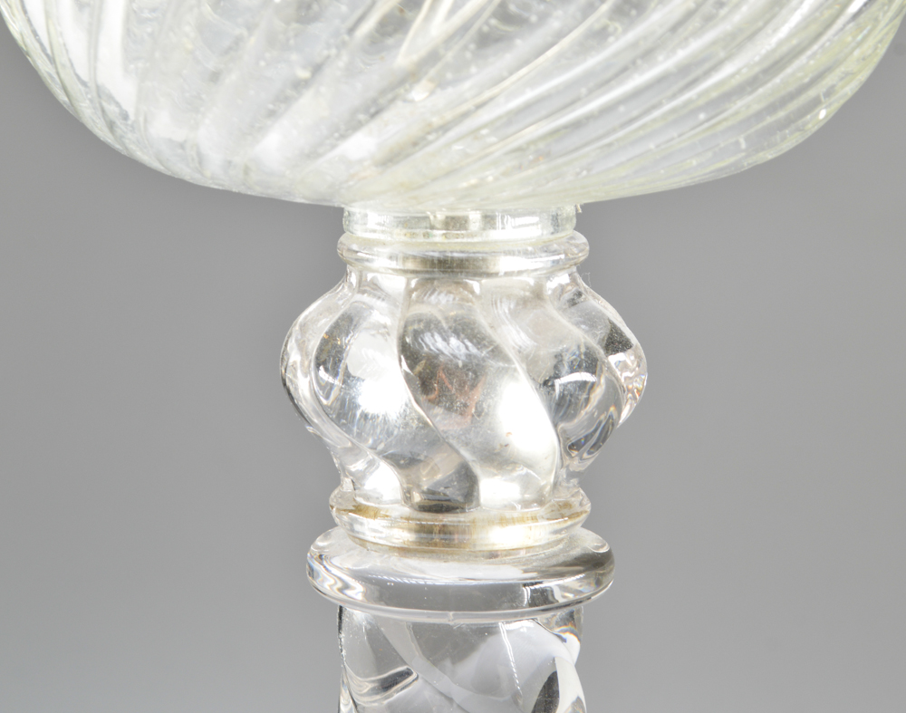 Victorian Glass Lamp
