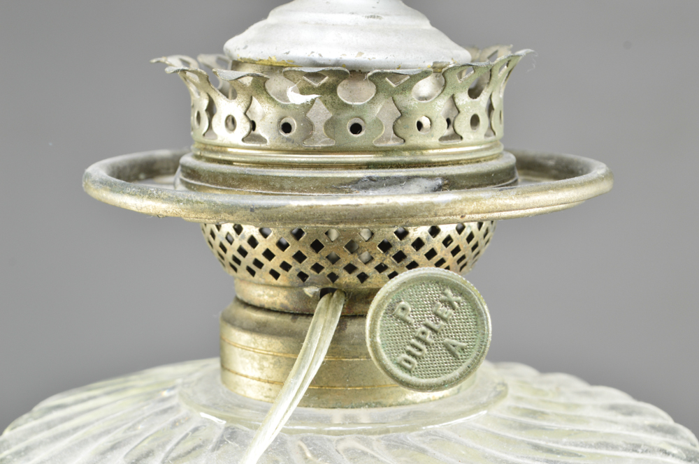 Victorian Glass Lamp