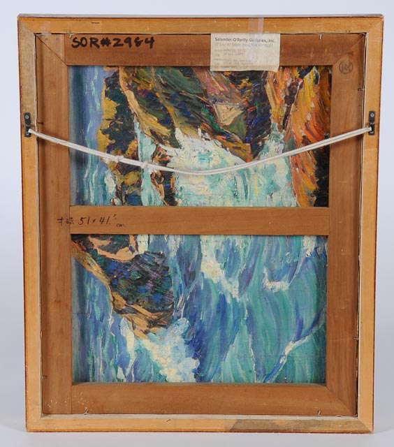 Original Bumpei Usui Oil Painting