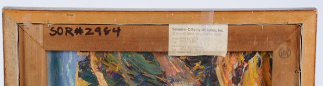 Original Bumpei Usui Oil Painting