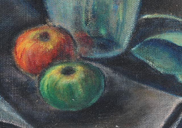 Original Bumpei Usui Oil Painting