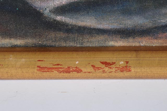 Original Bumpei Usui Oil Painting