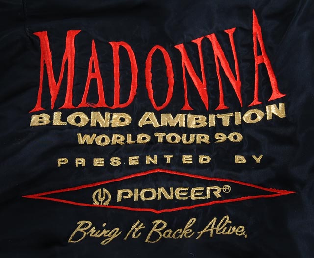 Madonna "Black Ambition" Tour Jacket
