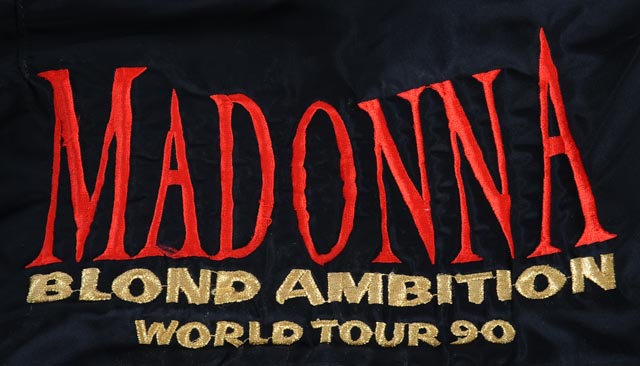 Madonna "Black Ambition" Tour Jacket