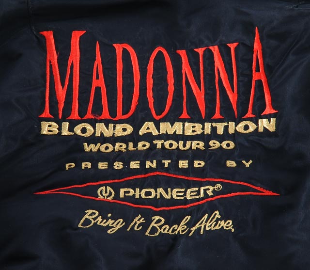 Madonna "Black Ambition" Tour Jacket