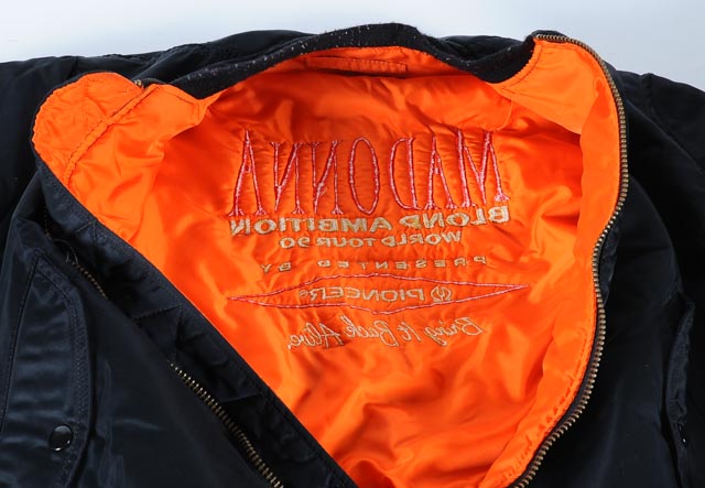 Madonna "Black Ambition" Tour Jacket