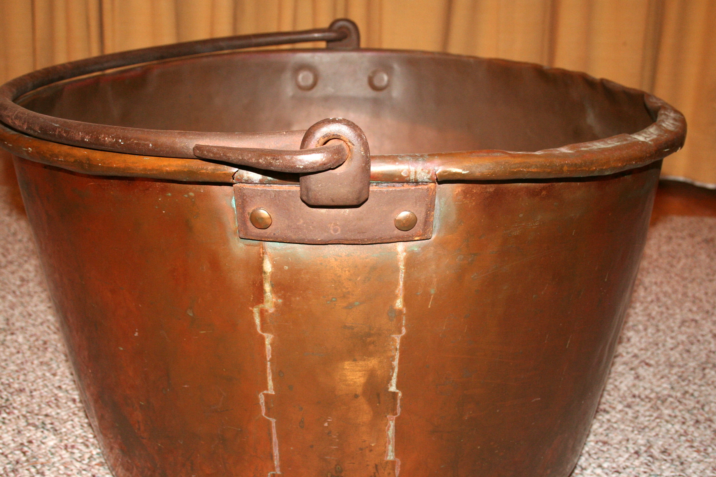 Antique Copper and Brass Pots