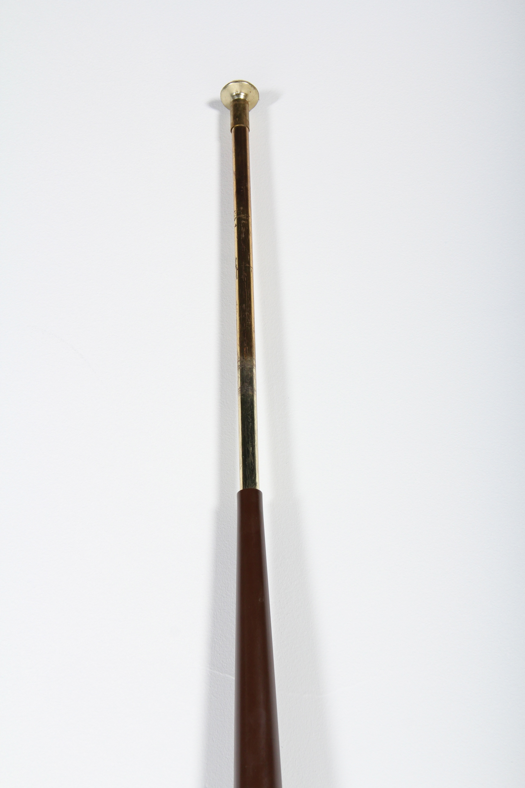 Mid Century Modern Three-Shade Tension Pole Lamp