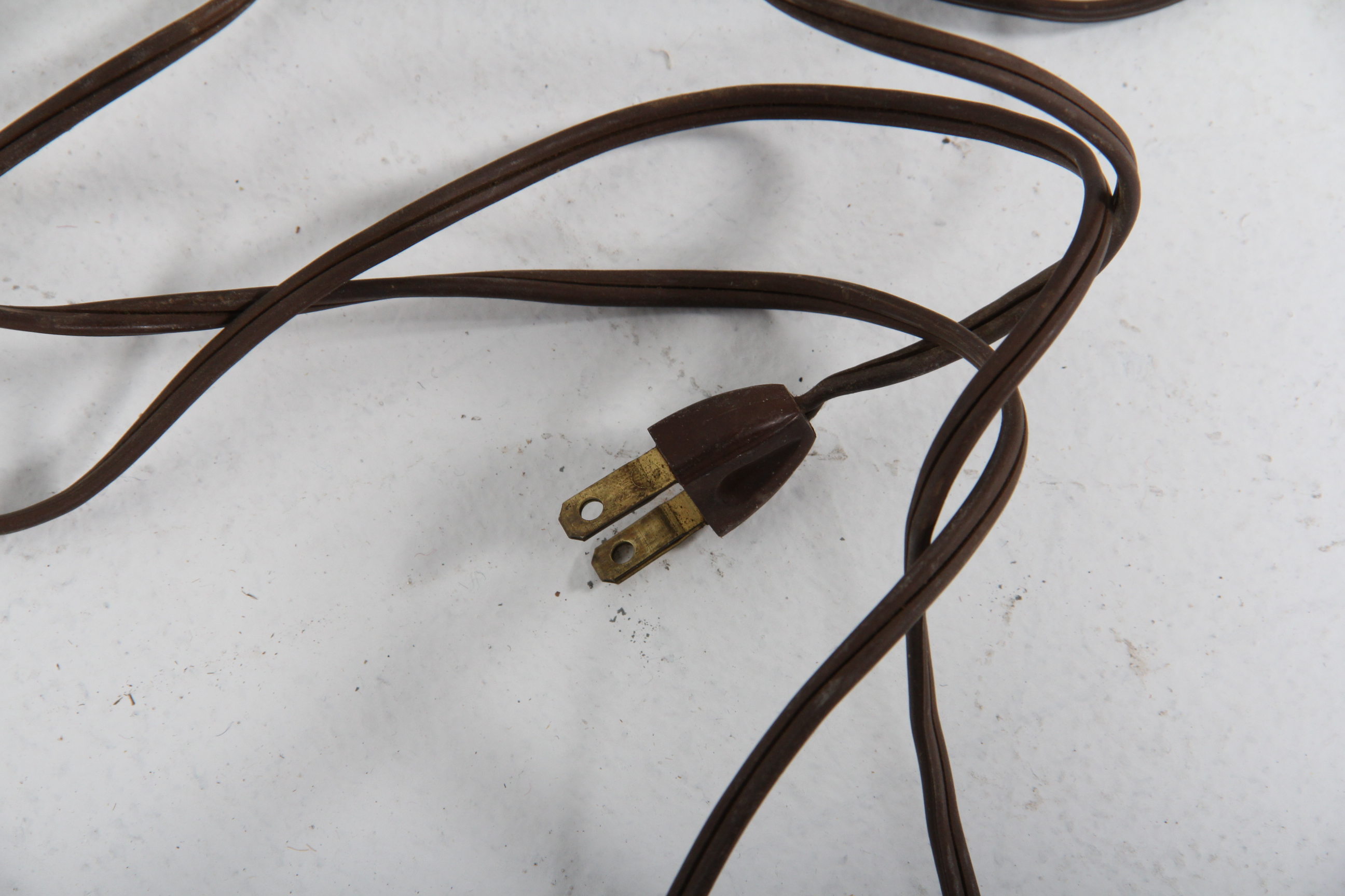 Mid Century Modern Three-Shade Tension Pole Lamp