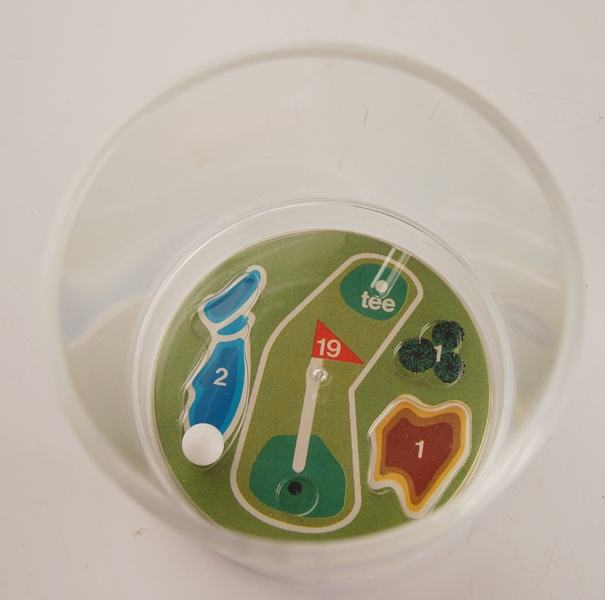 Golf Tumbers and Glass Swizzle Sticks
