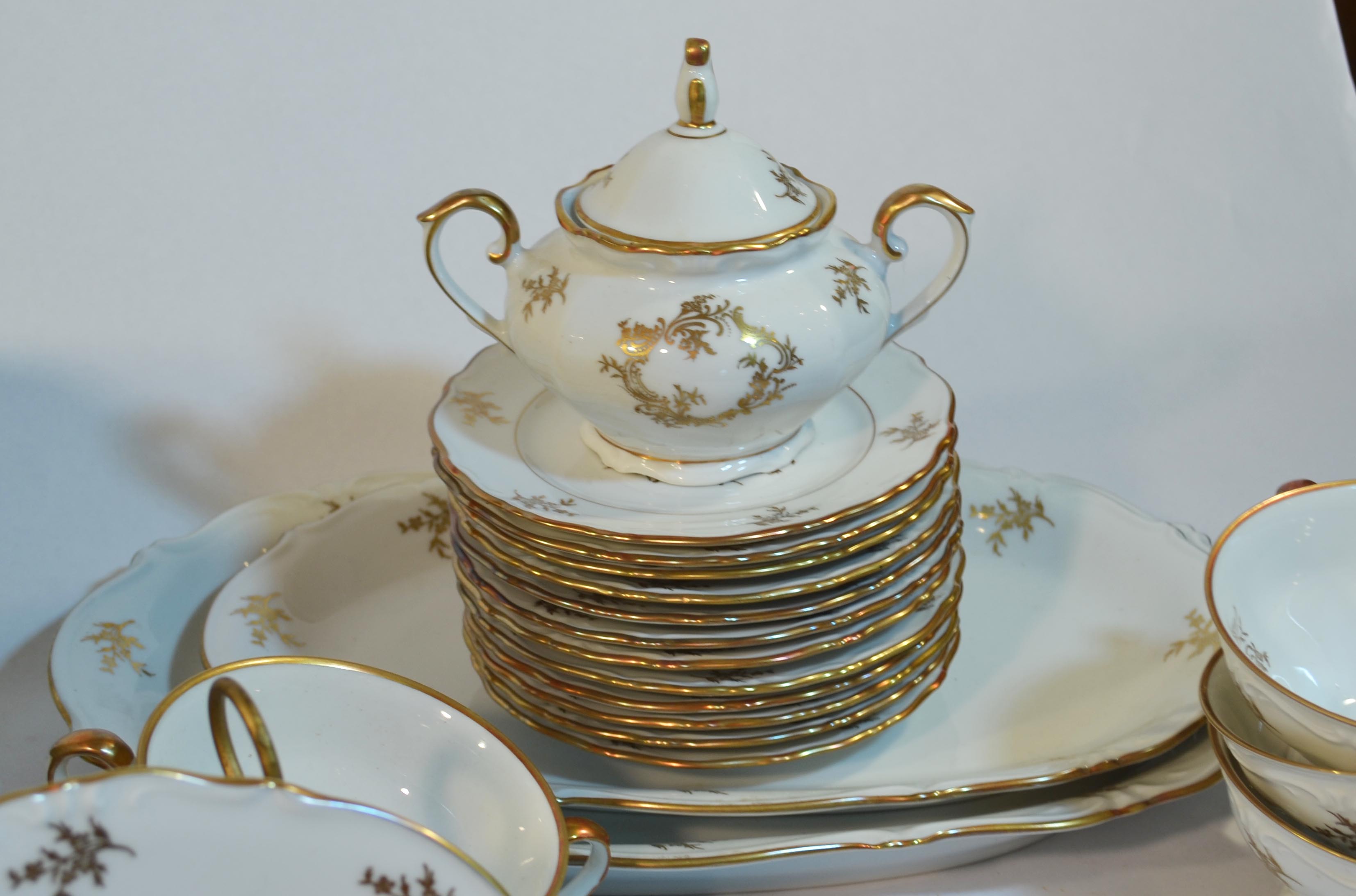 Vintage Bavaria China Set