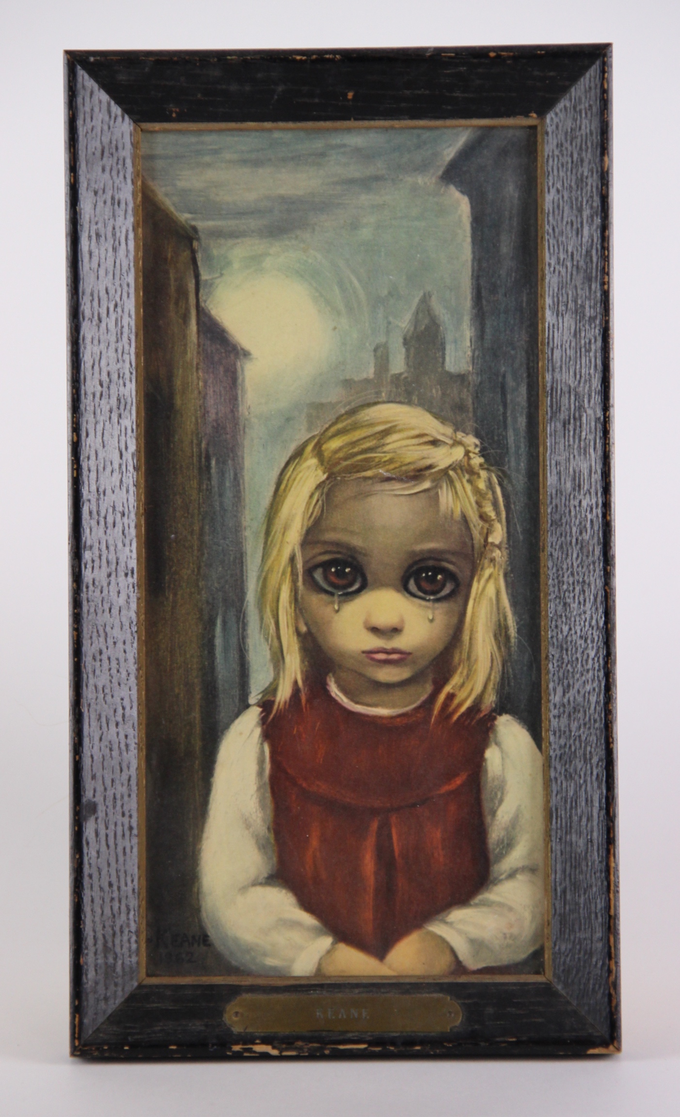 Margaret Keane "Rejected" Framed Lithograph Print