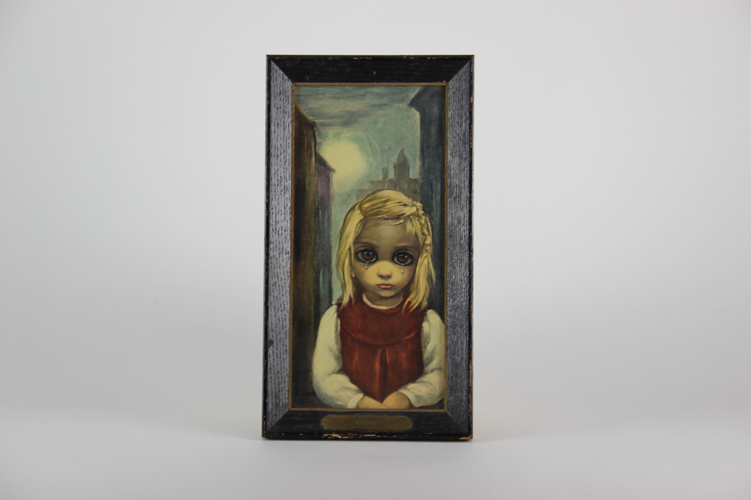 Margaret Keane "Rejected" Framed Lithograph Print