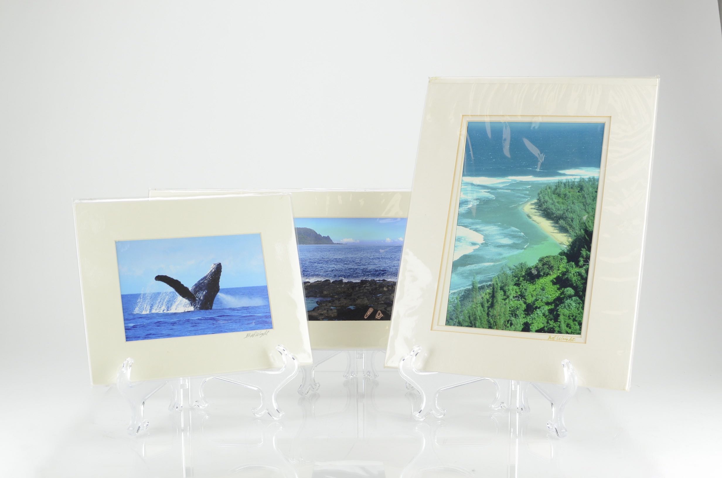 Matted Photos of Kauai by Bob Wright