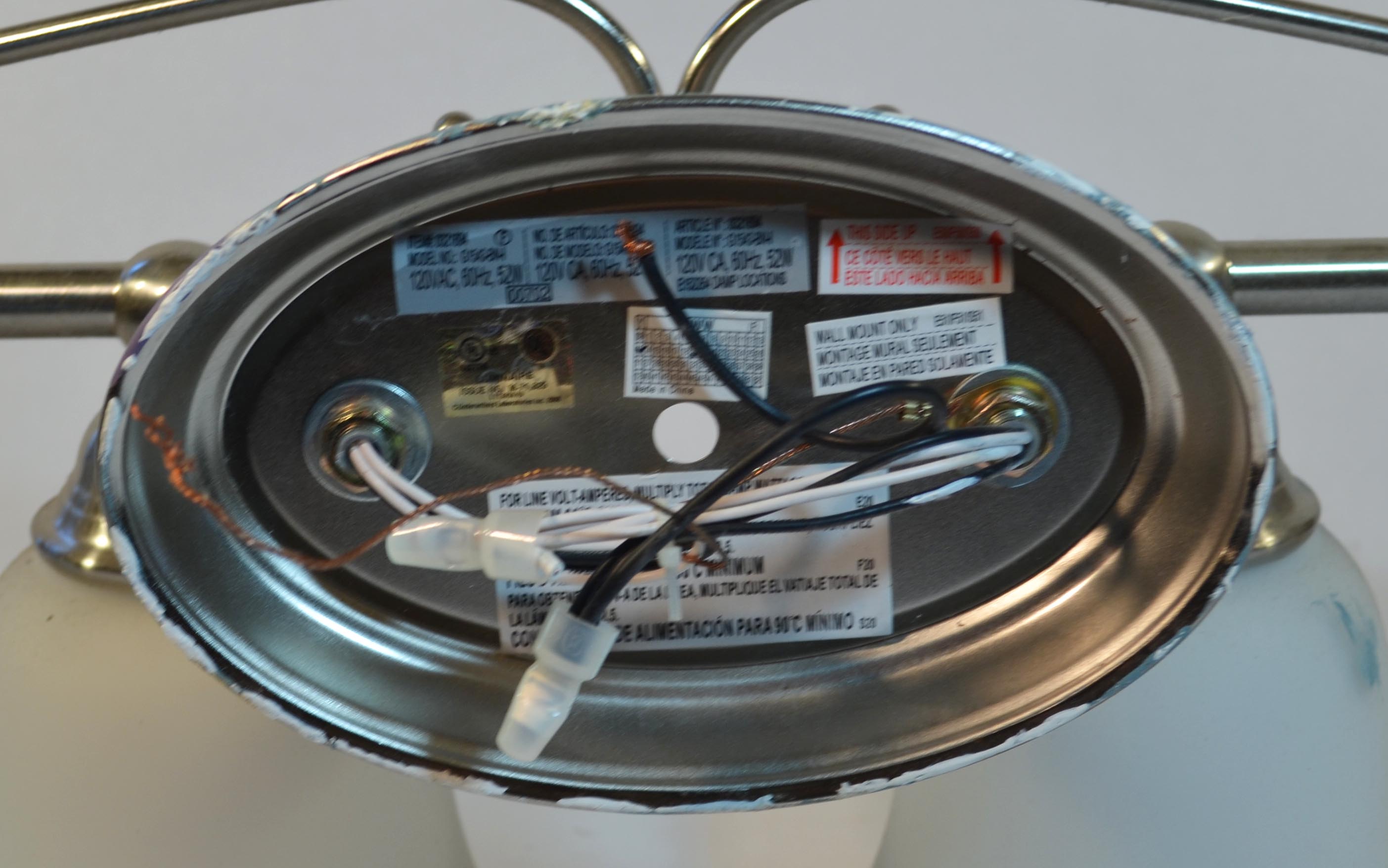 Four Lamp Modern Bathroom Fixture