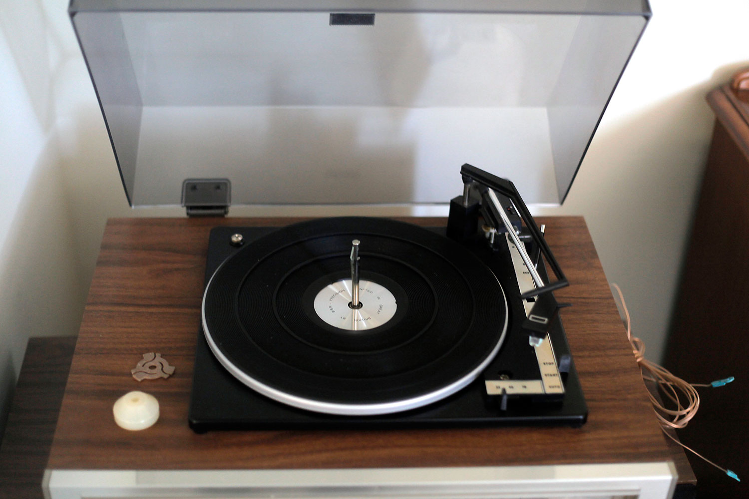 Centrex Stereo System with Eight-Track Player and Two Speakers