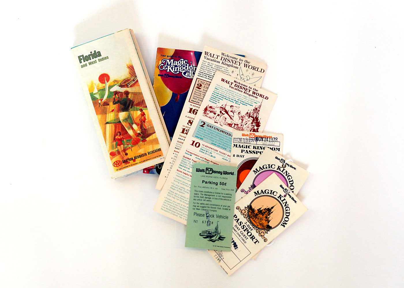 Vintage Disney Road Trip Lot