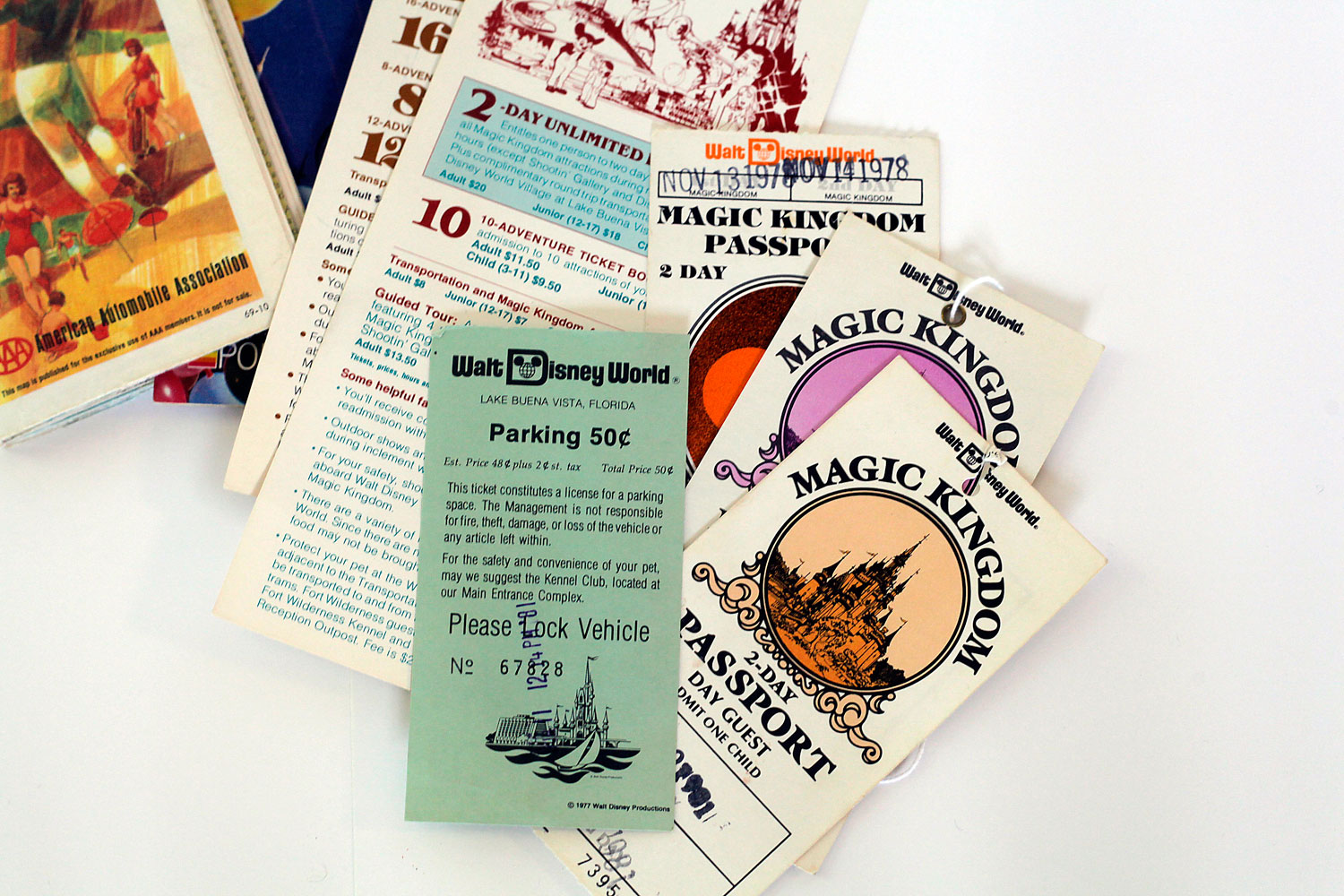 Vintage Disney Road Trip Lot