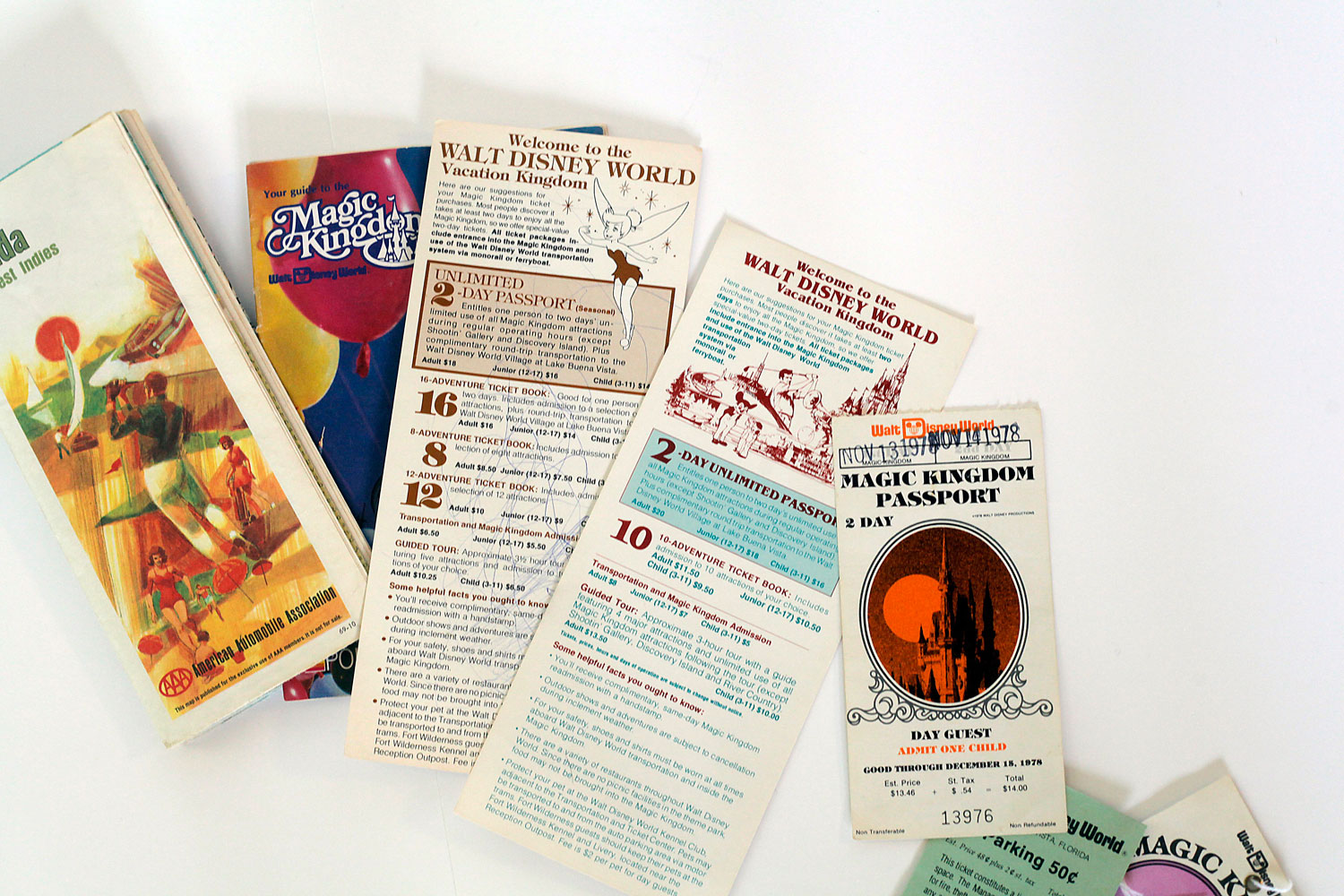 Vintage Disney Road Trip Lot