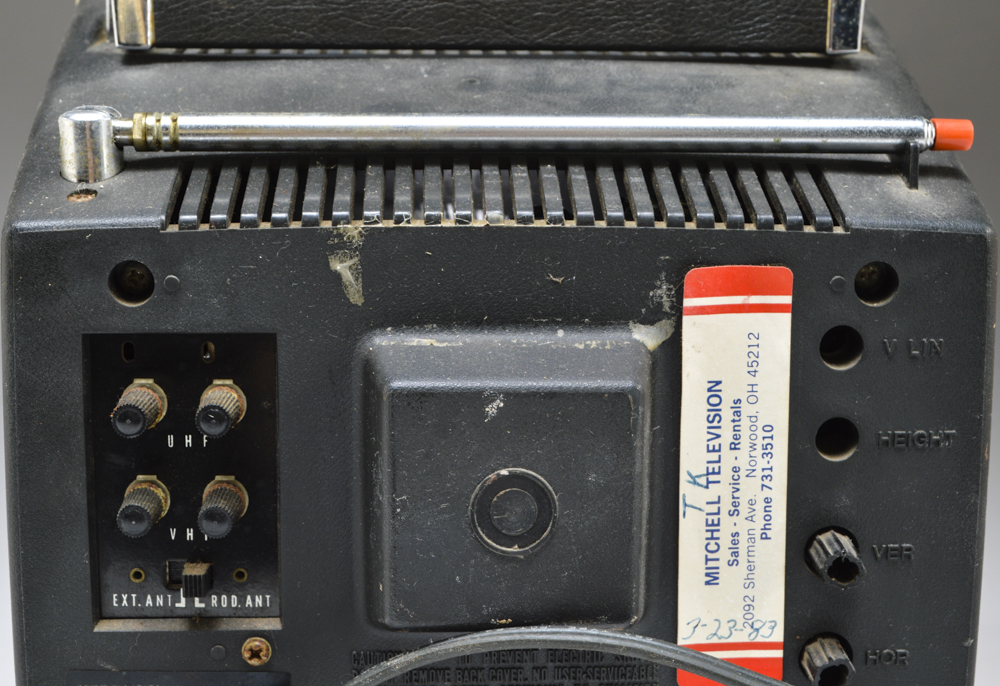 Circa 1970s Sony TV-950 Transistor TV Receiver