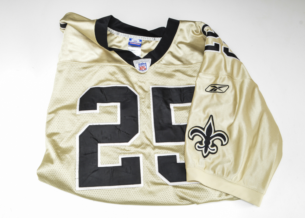 Reggie Bush Gold New Orleans Saints Jersey