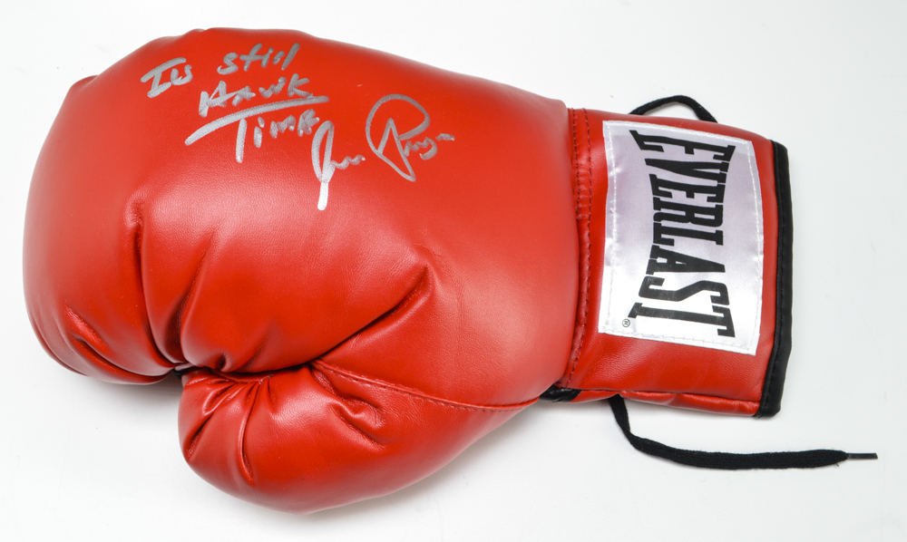 Aaron Pryor and Manny Pacquaio Signed Items Plus Exhibit Cards