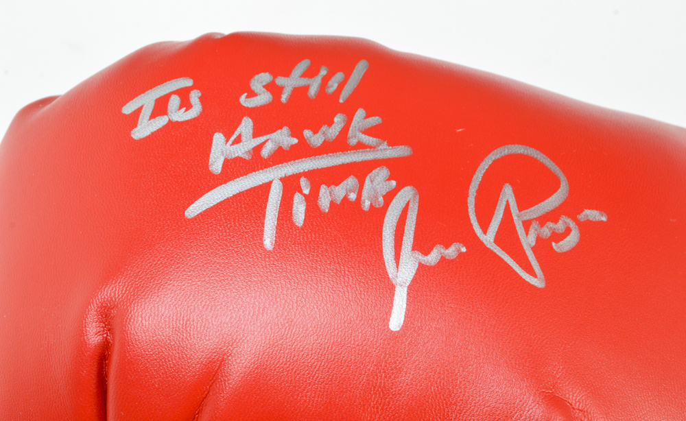 Aaron Pryor and Manny Pacquaio Signed Items Plus Exhibit Cards