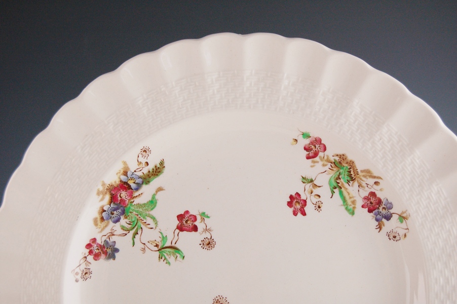 Spode Copeland China "Wicker Lane" Set of Ten