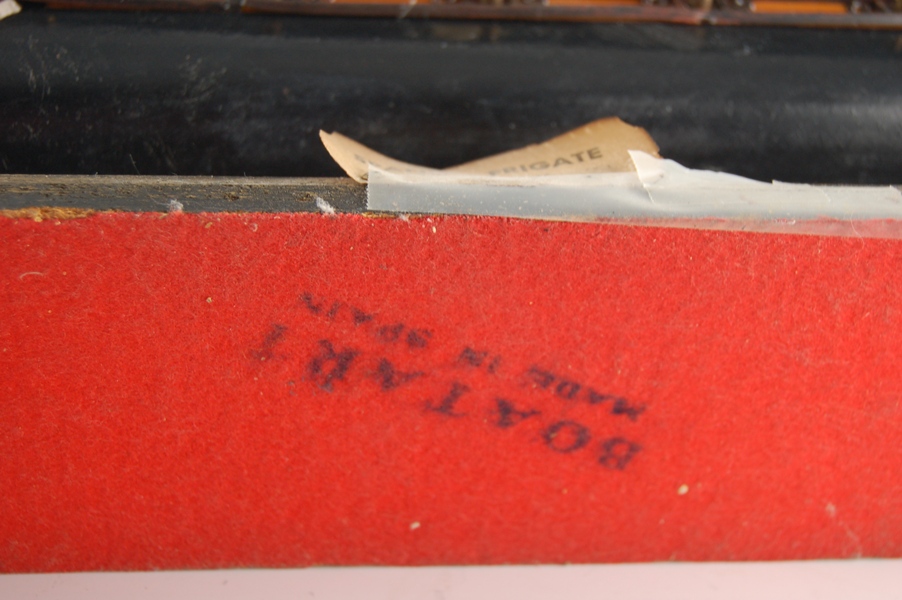 Vintage Spanish 16th Century Model of Frigate