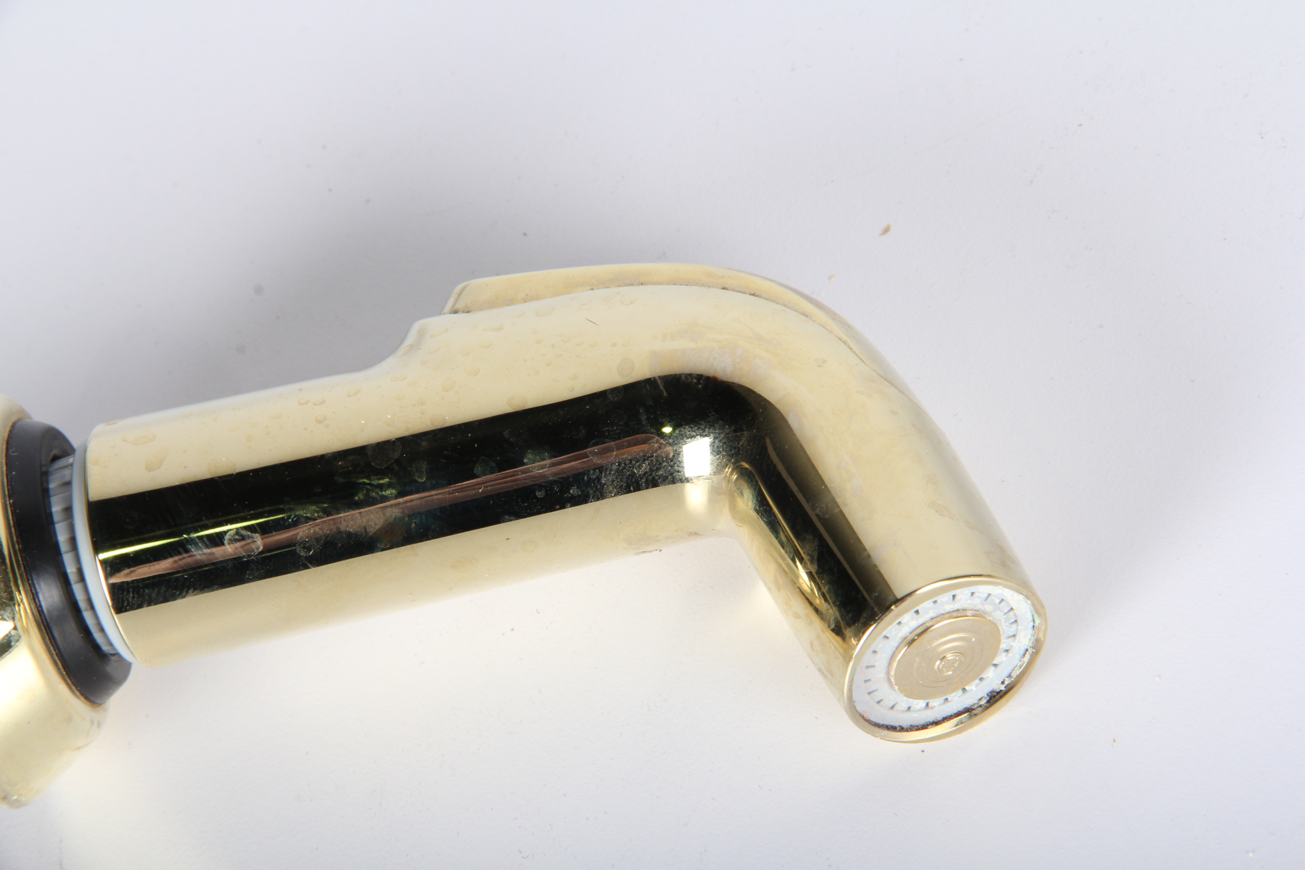 Brass Kitchen Faucet and Accessories