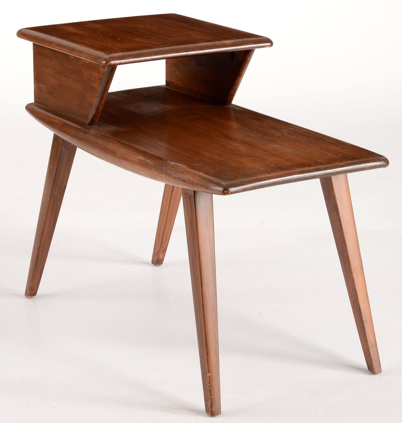 Pair of Heywood Wakefield Step End Tables