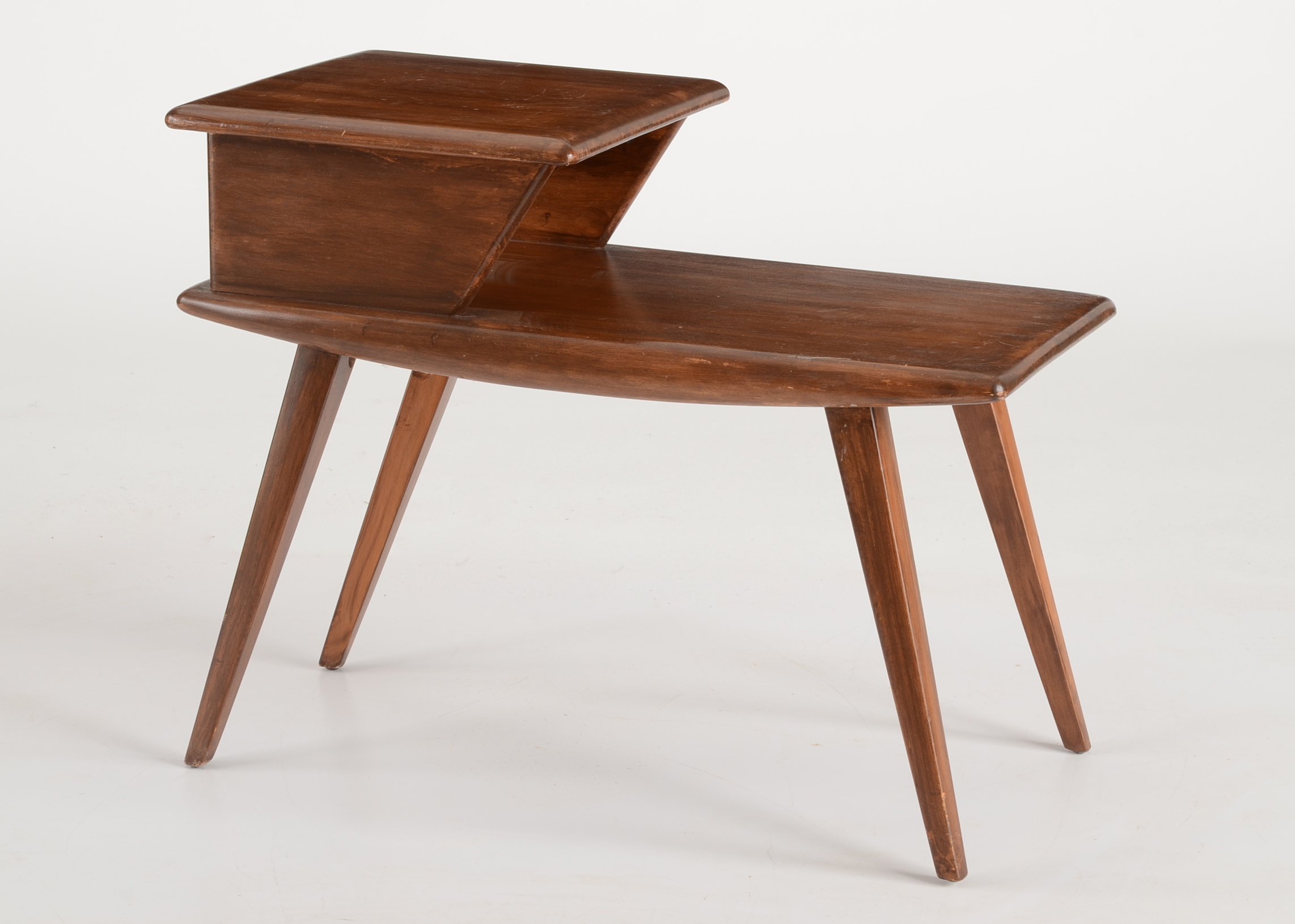 Pair of Heywood Wakefield Step End Tables