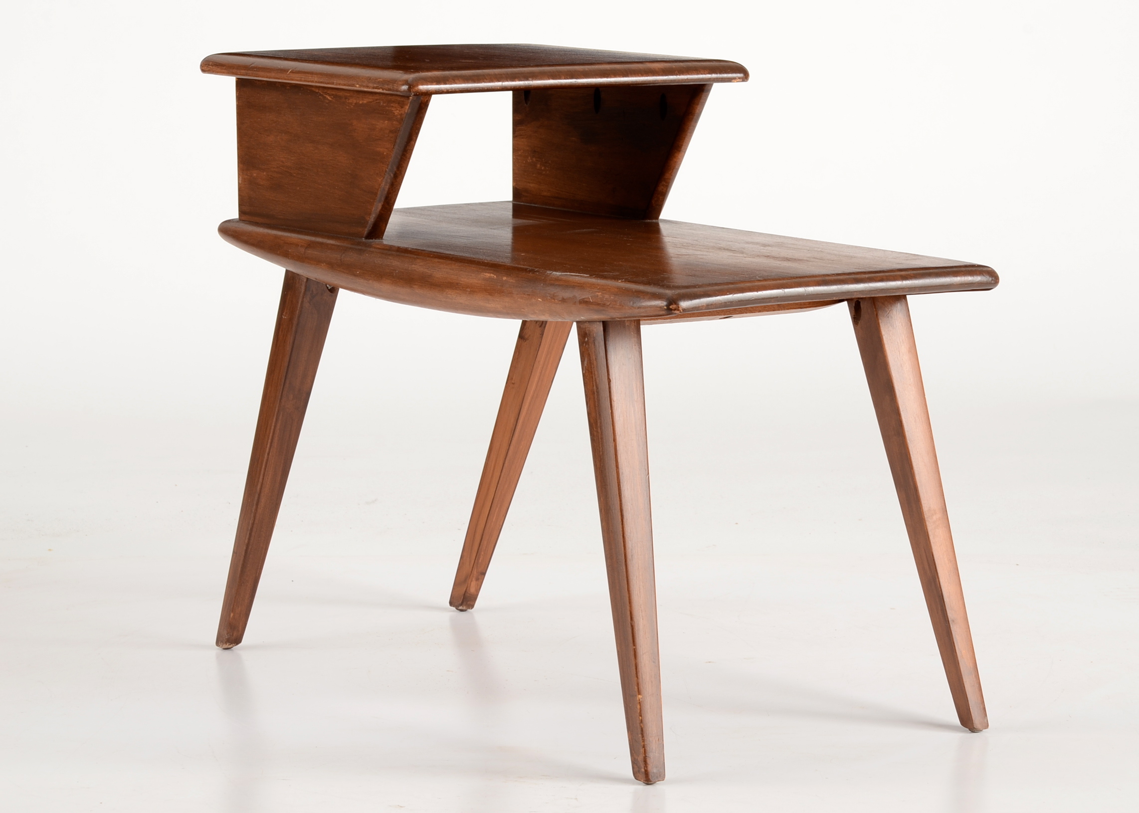 Pair of Heywood Wakefield Step End Tables