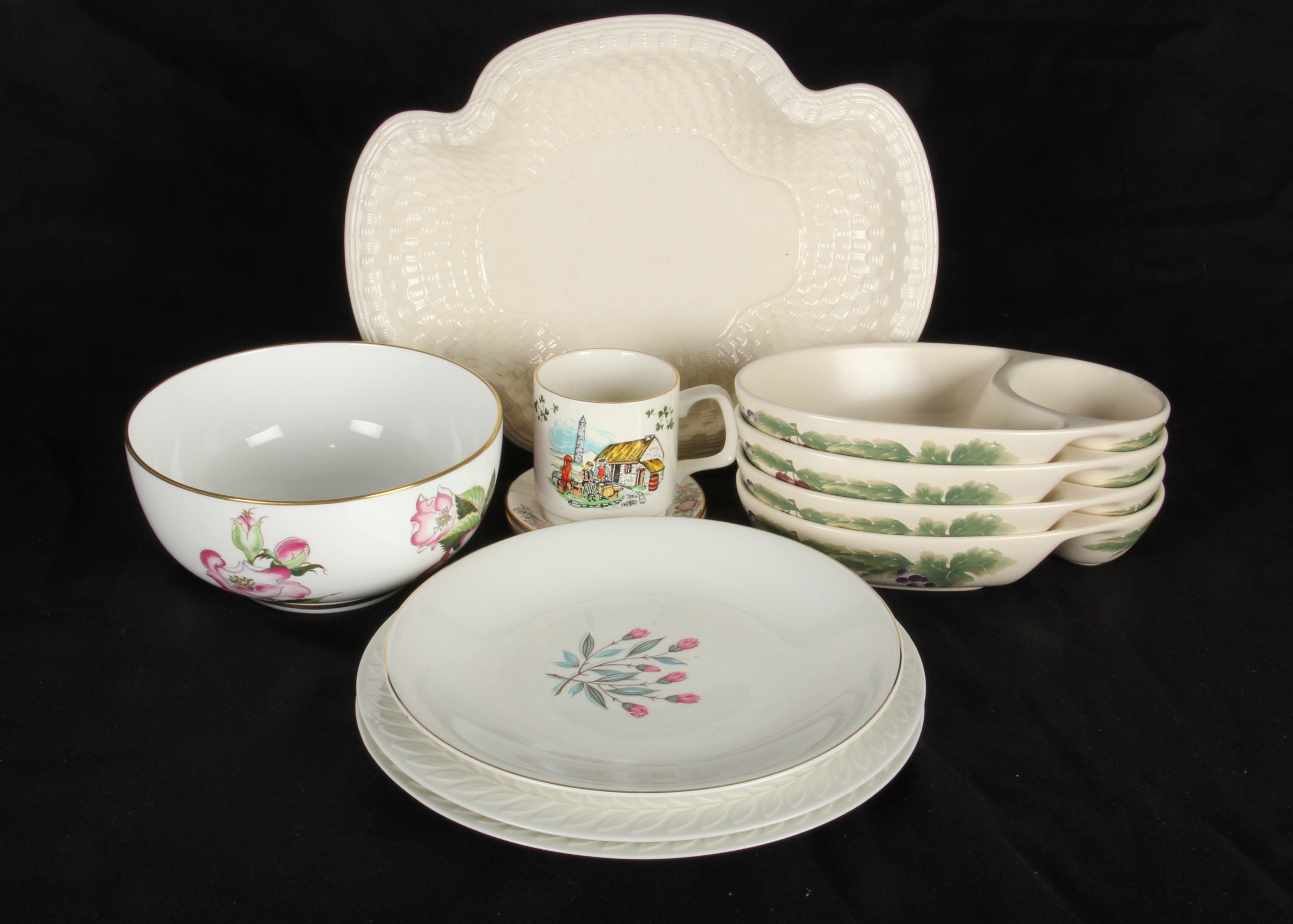 Grouping of Mixed Fine China Pieces