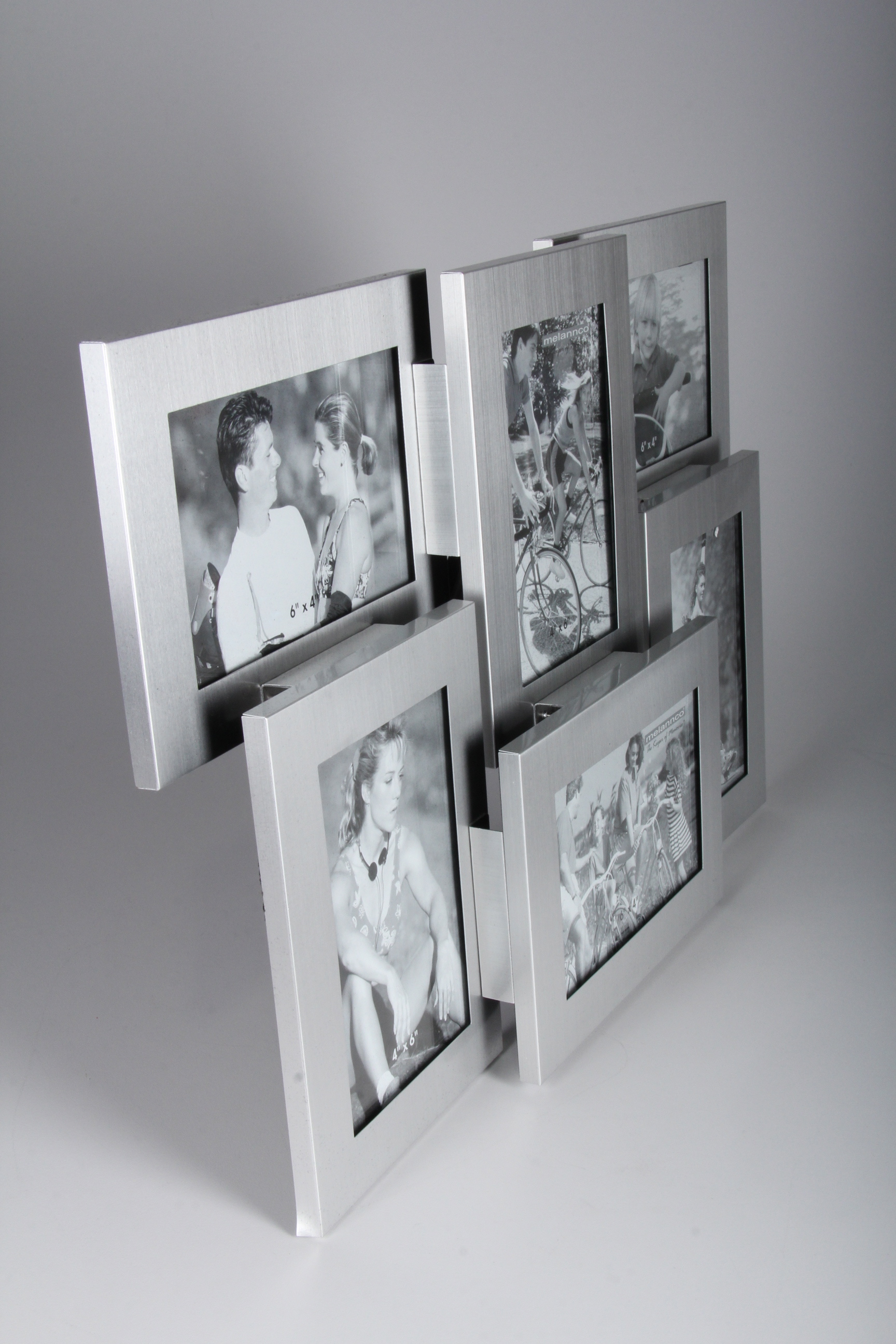 Modern Satin Nickel Picture Frame
