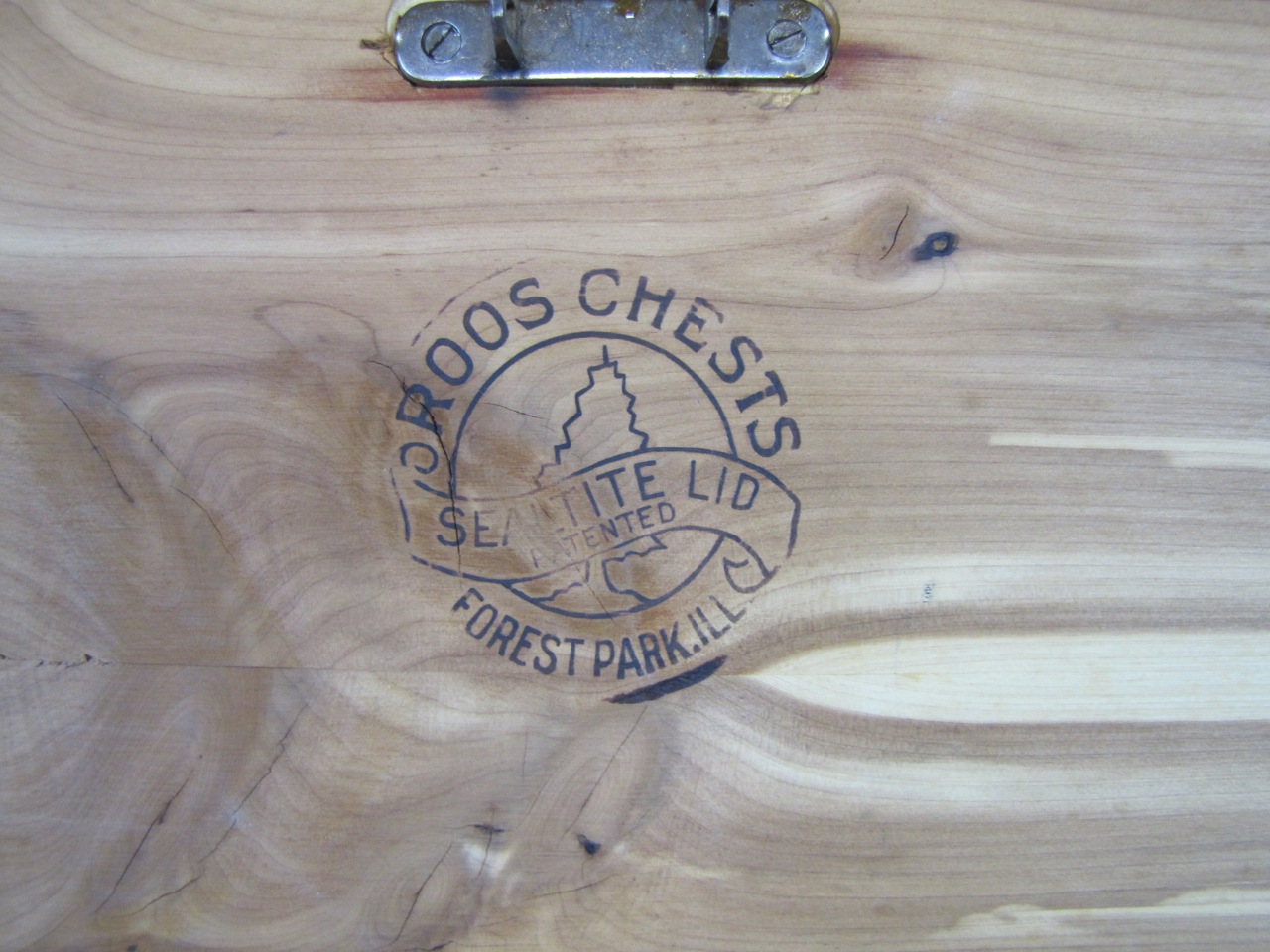 A Beautiful 1940s Roos Cedar Chest